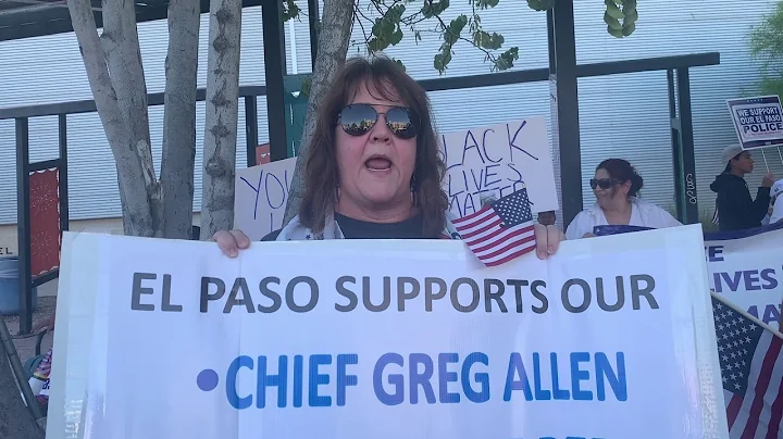 Rhonda Davidson talks of her support for police