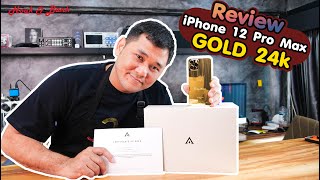 Review iPhone 12 Pro Max Gold 24K