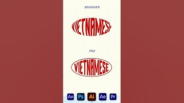 Adobe Illustrator 2025 Tips - How to insert text into any shape make Logo like a PRO