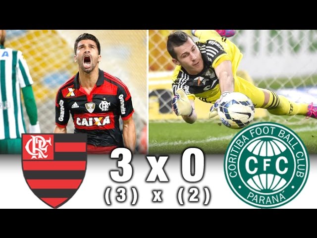Flamengo 3 x 0 Coritiba  Campeonato Brasileiro: melhores momentos