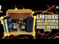 LM3886 Hi-Fi Stereo Amplifier Module Gold Series (110)