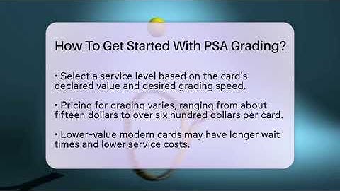 How To Get Started With PSA Grading? - The Memorabilia Zone