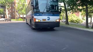 MTA Bus: MCI D4500CT #2247 Passing 237th Street/ Henry Hudson