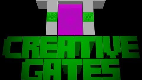 Minecraft Plugin Tutorial [Creative Gates] Easy Portals