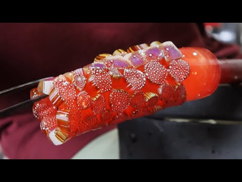 The Perfect Murrine Vase: Narrated Glassblowing Demonstration