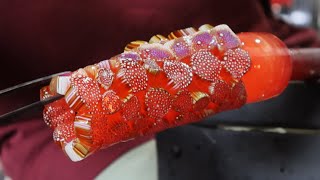 The Perfect Murrine Vase Narrated Glassblowing Demonstration