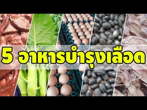 5 สุดยอดอาหารบำรุงเลือด ป้องกันเลือดจาง สำหรับผู้มีภาวะโลหิตจาง ที่ควรเลือกรับประทาน!!