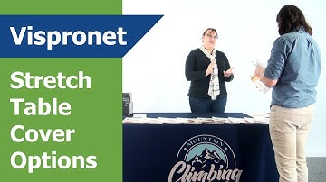 Table Cover Options: Stretched - (Vispronet)