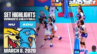 Uaap 82 women's volleyball: national university vs. adamson | set 2
highlights march 8, 2020 subscribe to abs-cbn sports channel! -
http://bit.l...