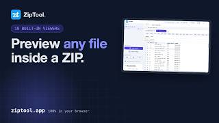 View ANY File Inside a ZIP — Code, PDF, Office, SQLite, 3D (No Extraction) screenshot 1