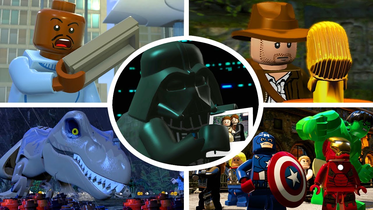 20 культовых сцен в видеоиграх LEGO