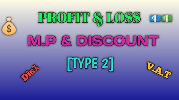 CLASS 9, 10 (SEE)  || PROFIT & LOSS : MARKED PRICE & DISCOUNT : TYPE 2 ||SPS SIR|| MATHS SIMPLIFIED