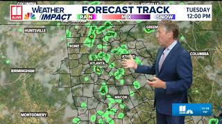 Afternoon rain chances