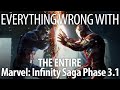 Everything Wrong With THE ENTIRE Marvel: Infinity Saga Phase 3.1