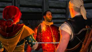 Triss and Geralt torture some dude -Witcher 3 Walkthroughs