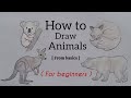 How to draw animals when u have 0 brain cells 🧠🚫