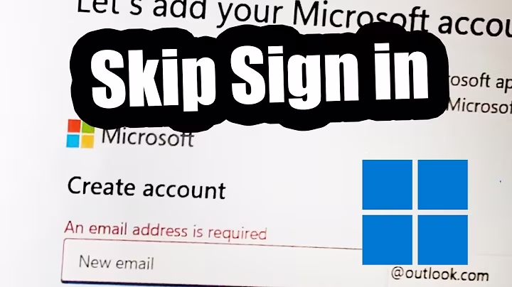 Microsoft Going Too Far. Skip Forced Sign-In on Windows Setup on New laptop
