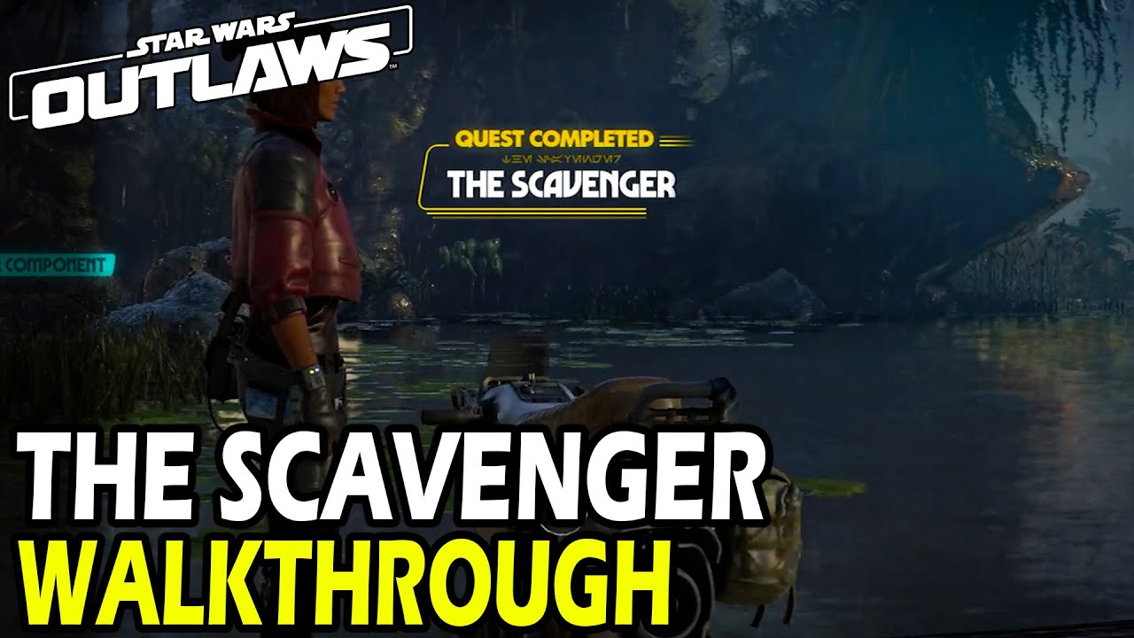 The Scavenger Walkthrough - Star Wars Outlaws - YouTube