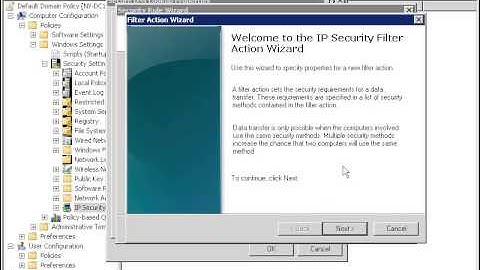 17  Securing Network Traffic with IPSec
