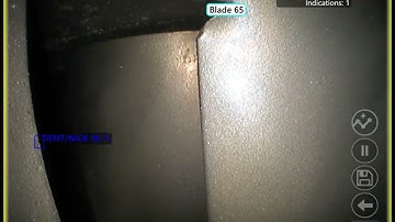 Demo of Blade Counter analytic on the MViQ borescope (feature of Assisted Defect Recognition)