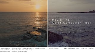 Mavic Pro Color Correction TEST