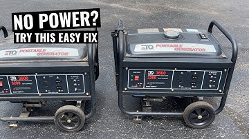 Two Generators No Power Output - Same Model, Same Problem?