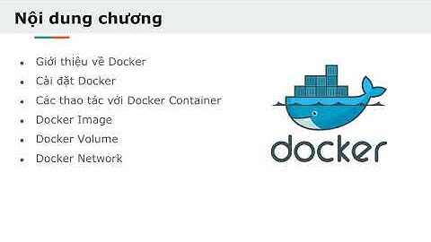 Học Docker: Giới thiệu