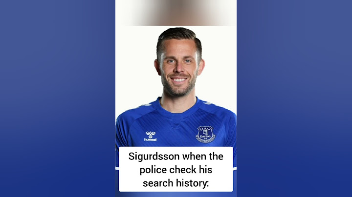 Sigurdsson When The Police Check His Search History