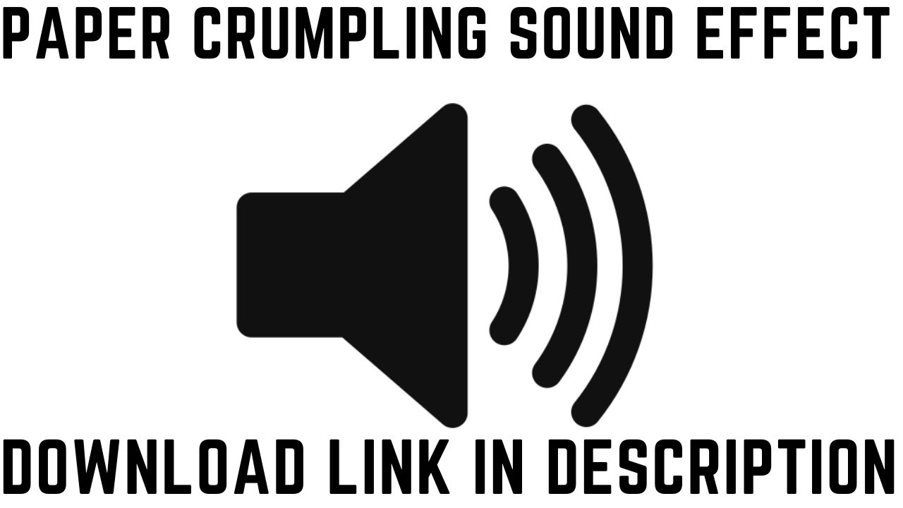 Paper Crumpling Sound Effect (No copyright sound effects) | Sounds