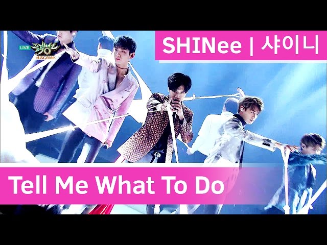 SHINee - Tell Me What To Do [Music Bank HOT Stage / 2016.11.25] class=