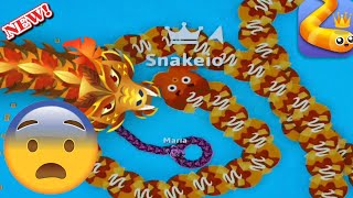 Snake Io Biggest Snake Epic Snakeio Gameplay Most Delicious Snake In Snake. Io