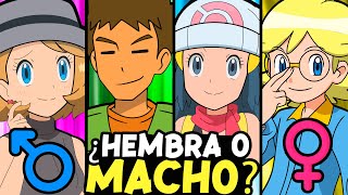 ¿De qué GÉNERO son los Pokémon de los AMIGOS de Ash?