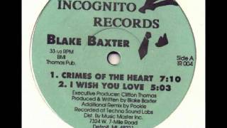 Blake Baxter - I Wish You Love