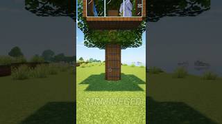 Minecraft tree house #minecraft #mrbeast  #technogamerz minecraft treehouse build #minecraftbuilding