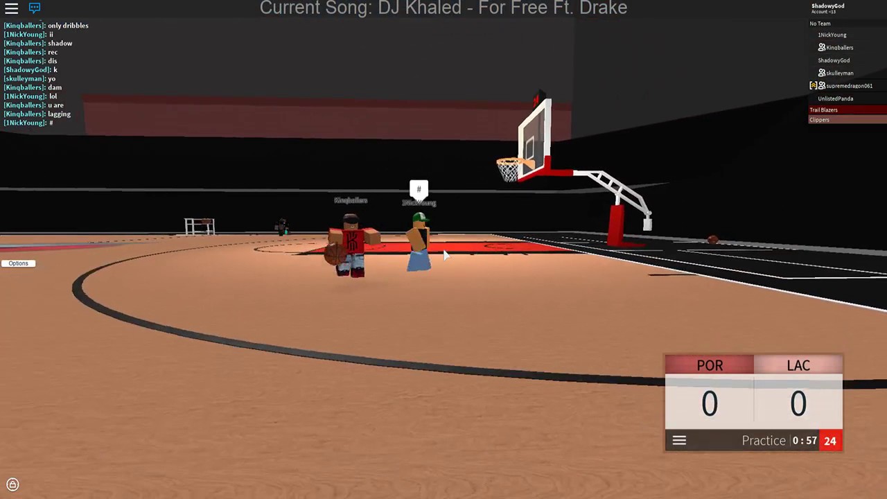 Roblox | NBA: Phenom | Kinqballers vs 1NickYoung