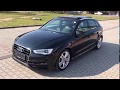 AUDI A3 8V 3x S-LINE 2.0 TDI 150 KM panorama skóra hak webasto – 2013 - prezentacja samochodu