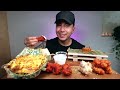 DELICIOUS VOODOO FRIES + GARLIC PARMESAN WINGS + MANGO HABANERO WINGS | WINGSTOP MUKBANG