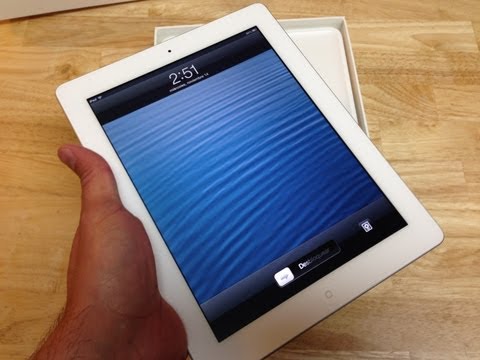 Unboxing iPad cuarta generación, primeras impresiones - Desempaquetado