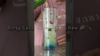 Dirty Soda Pina Colada #dirty #soda #mtdew #piñacolada #sodelicious