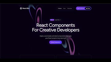 🔥 I Found BEST React Component Library (ReactBits Changed Everything)