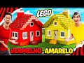 QUEM FICA MAIS TEMPO NA CASA DE LEGO DA SUA COR, VENCE! - Desafio! image