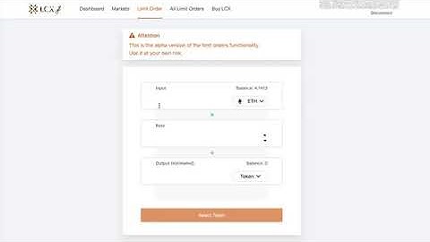 How to trade on LCX Exchange