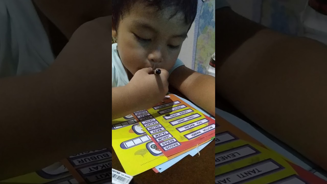 Belajar membaca dan menulis bimba AIUEO - YouTube