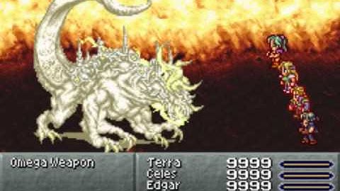 Final Fantasy VI Advance wtf the hardest boss in gba history omega weapon