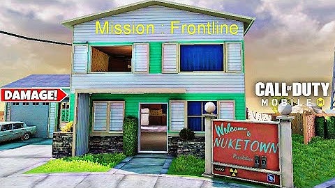50 Kills In NukeTown Map - Mission : Frontline - Multiplayer Mode - New Update - Call Of Duty Mobile