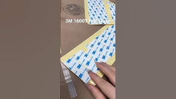 #3m #foam tape #3M double sided tape 1600T foam tape