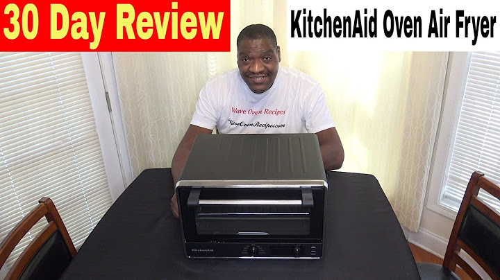 Kitchenaid digital countertop oven with air fryer reviews