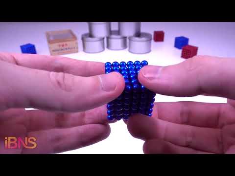 Playing with 1000 mini magnetic balls! (pt. 4, satisfying