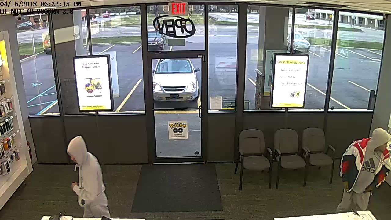 Pair Caught On Camera Stealing Phones From Monroe County Sprint Store ...
