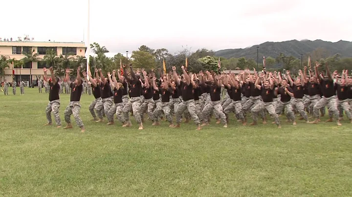 25th Inf. Div. Change of Command Ha'a Koa (Dance of the Warrior)